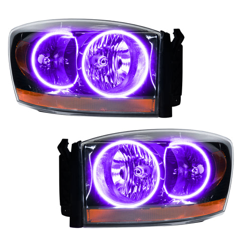 Oracle 06 Dodge Ram SMD HL - Black - ColorSHIFT - 7033-330
