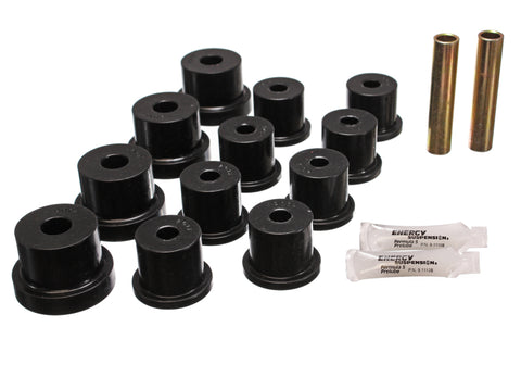 Energy Suspension Nova Mono Leaf Spring Bushings - Black - 3.2122G
