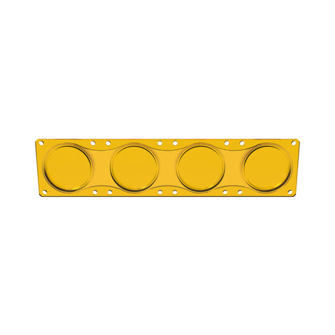 KC HiLiTES FLEX ERA LED Performance Yellow Spot Beam Lens for Light Bars - 4272