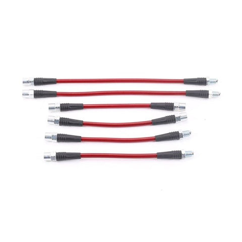 Power Stop 1991 BMW 318i Front & Rear SS Braided Brake Hose Kit - BH00022