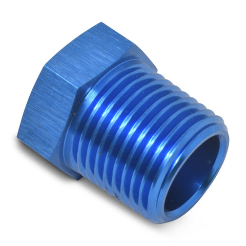 Russell Performance 1/2in Male to 1/8in Female Pipe Bushing Reducer (Blue) - 661600