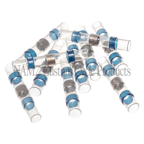 NAMZ Heat Sealable Butt Splice w/Low Temp Solder Terminals 16-14 AWG (10 Pack) - NIS-9003