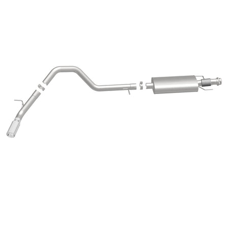 MagnaFlow 15-16 Ford Expedition V6 3.5L Cat-Back, SS, 4in Tip Single Psgr Side Exit - 19051