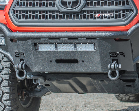 Body Armor 4x4 2016+ Toyota Tacoma Desert Series Front Winch Bumper - TC-19337