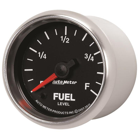 Autometer GS 2 1/16in. 0-280 Ohms Fuel Level Gauge - Stepper Motor - 3810