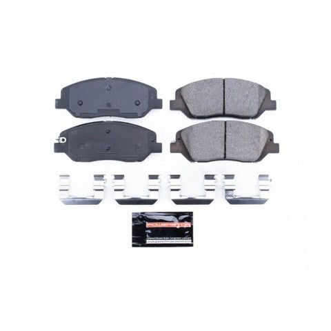 Power Stop 17-18 Hyundai Santa Fe Front Z23 Evolution Sport Brake Pads w/Hardware - Z23-1917