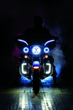 Kuryakyn Bat Lashes LED Sequential Run-Turn Chrome - 7131