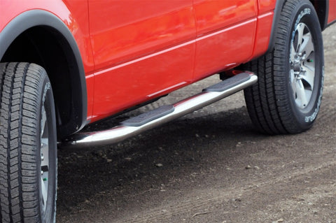 Dee Zee 15-2022 Ford F150/SuperDuty Tubes - 3In Round Stainless Polished RegCab - DZ374333