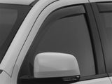 WeatherTech 11+ Dodge Durango Front Side Window Deflectors - Dark Smoke - 80696