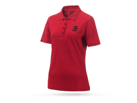 Akrapovic Corpo Polo Red Womens - XS - 802150