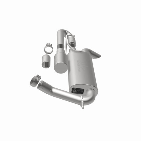 MagnaFlow 07-18 Jeep Wrangler JK Overland Series Axle-Back Exhaust System - 19668