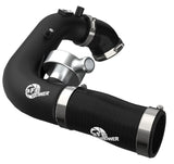 aFe BladeRunner 2 1/2in Intercooler Hot Side Charge Pipe 18-21 Jeep Wrangler JL L4-2.0L (t) - Black - 46-20468-B