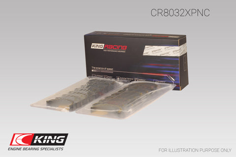King Engine Bearings Chrysler 345/ 370 16V (Size STDX) Connecting Rod Bearing Set - CR8032XPNCSTDX