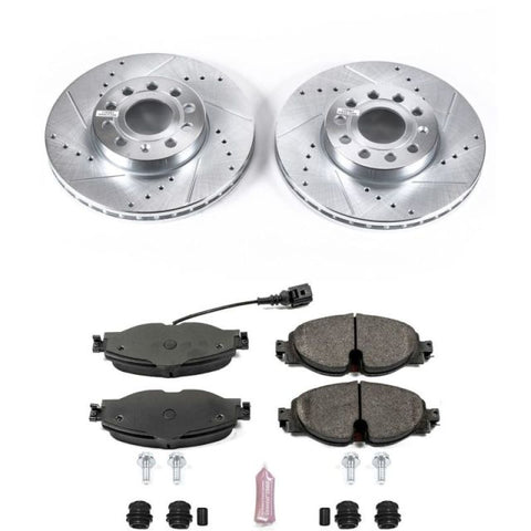 Power Stop 15-18 Audi A3 Front Z23 Evolution Sport Brake Kit - K7080