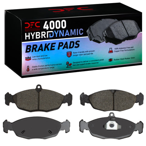 DFC 94-10 Jaguar XJS Front/Rear 4000 Hybridynamic Brake Pads - 4000-0688-00