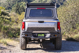 DV8 Offroad 23-26 Chevrolet Colorado/GMC Canyon Tube Rear Bumper - Micro Texture Black Powder Coat - RBCS3-04