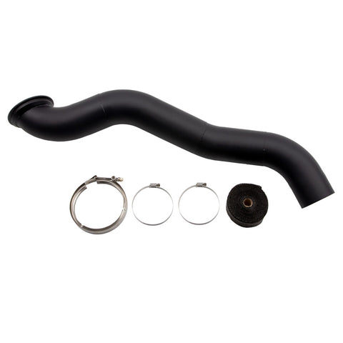 Wehrli LB7/LLY/LBZ/LMM Duramax Twin Turbo 4in Down Pipe - WCF100274