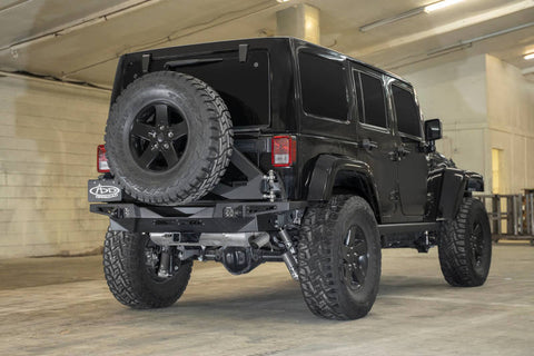 Addictive Desert Designs 07-18 Wrangler JK Stealth Fighter Tire Carrier (Req Stealth Fighter Bumper) - T95914NA01NA