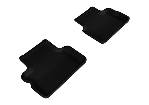 3D MAXpider 2008-2014 Mini Clubman Kagu 2nd Row Floormats - Black - L1MN00821509
