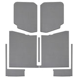 DEI 20-22 Jeep Gladiator JT 4-Door Boom Mat Complete Headliner Kit - 7 Piece - Gray Leather Look - 50186
