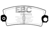 EBC 85-90 Lotus Esprit 2.2 Greenstuff Rear Brake Pads - DP2189