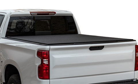 Access LOMAX Pro Series Tri-Fold Cover 2019+ Chevy/GMC Full Size 1500 5ft 8in Box - Blk Diamond Mist - B0020079
