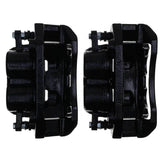 Power Stop 11-18 Ram 1500 Front Black Calipers - Pair (w/Bracket) - S5054BLK