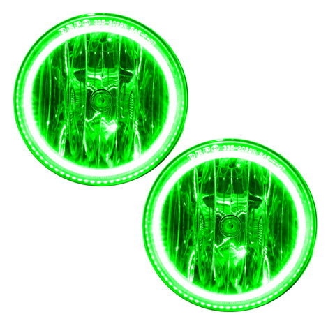 Oracle 12-16 Chevrolet Sonic LED Fog Light Halo Kit - Green - 1227-054