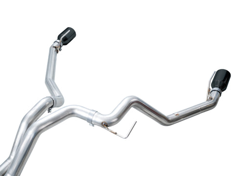 AWE 2024+ Ford Ranger Raptor 3.0L Switchpath Cat-Back Exhaust - Diamond Black Tips - 3025-33306