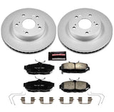 Power Stop 12-15 Honda Civic Front Z17 Evolution Geomet Coated Brake Kit - CRK6319