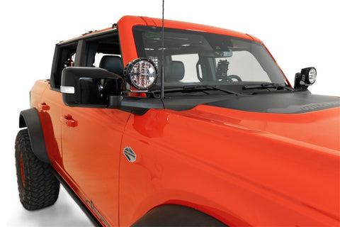 Addictive Desert Designs21-23 Ford Bronco/Raptor Dual Ditch Light Brackets - AC2301801NA