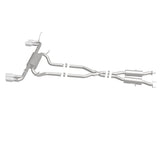 MagnaFlow Cat Back, SS, 2.5in, Quad Split Polish 4in tip 14-15 Jeep Grand Cherokee 3.6L/5.7L V6/V8 - 19193