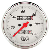 AutoMeter Gauge Kit 5 Pc. 3-1/8in. & 2-1/16in. Mech. Speedo. Wtmp & Oilp Arctic Wht - 1311