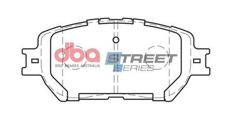 DBA 09-15 Lexus IS250 Street Series Front Brake Pads - DB1462SS