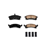Power Stop 96-98 Buick Skylark Front Z17 Evolution Ceramic Brake Pads w/Hardware - 17-673