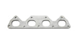 Vibrant Mild Steel Exhaust Manifold Flange for Honda/Acura B-Series motor 1/2in Thick - 14610