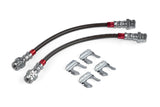 APR 06-13 Audi A3/A3 Quattro/06-14 Volkswagen GTI Braided Stainless Steel Brake Line Set - Rear - BRK00048