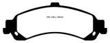 EBC 02 Cadillac Escalade 5.3 (PBR rear caliper) Yellowstuff Rear Brake Pads - DP41635R