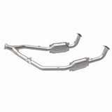 MagnaFlow Direct Fit Catalytic Converter OEM 2003 Land Rover Discovery Underbody - 4551028