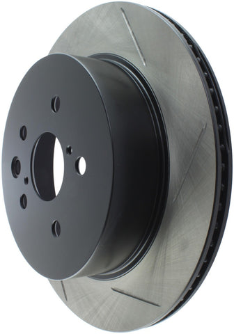 StopTech Power Slot 06-09 Lexus GS Series / 06-10 IS350 Rear Left Slotted Rotor - 126.44141SL