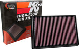 K&N 11-18 Nissan NV400 L4-2.3L DSL Replacement Drop In Air Filter - 33-3067