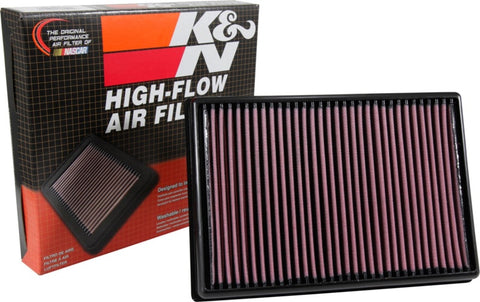 K&N 11-18 Nissan NV400 L4-2.3L DSL Replacement Drop In Air Filter - 33-3067