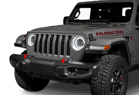 Oracle Jeep Wrangler JL/Gladiator JT 7in. High Powered LED Headlights (Pair) - White - 5769J-001