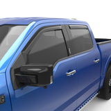 EGR 15-23 Ford F150 Crew Cab In-Channel Window Visors - Set of 4 (573491) - 573491