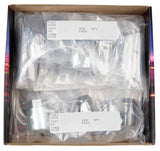 McGard 6 Lug Hex Install Kit w/Locks (Cone Seat Nut) 1/2-20 / 13/16 Hex / 1.5in. Length - Black - 84631