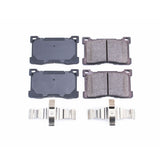 Power Stop 12-16 Hyundai Equus Front Z17 Evolution Ceramic Brake Pads w/Hardware - 17-1576
