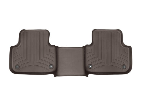 WeatherTech 2017+ Audi Q7 Rear FloorLiner - Cocoa - 478872