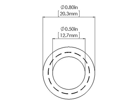 aFe Magnum FORCE Cold Air Intake System Spare Parts Kit (1/2in ID x 36in L) - 59-02006