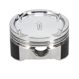 Manley 03-06 EVO VIII/IX 86.5mm Bore-+1.5mm Over Size-8.5/9.0 CR Dish Piston Set with Rings - 619015C-4
