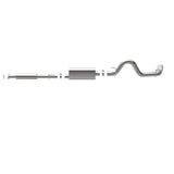 MagnaFlow Cat-Back 2016 Toyota Tacoma TRD 3.5L V6 SS 3in Single Pass Side Exit Rear 4in Tip - 19293